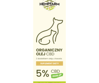 Pets Oil CBD 5% (dla zwierząt) Full Spectrum